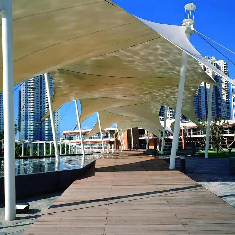 叶县膜结构景观棚