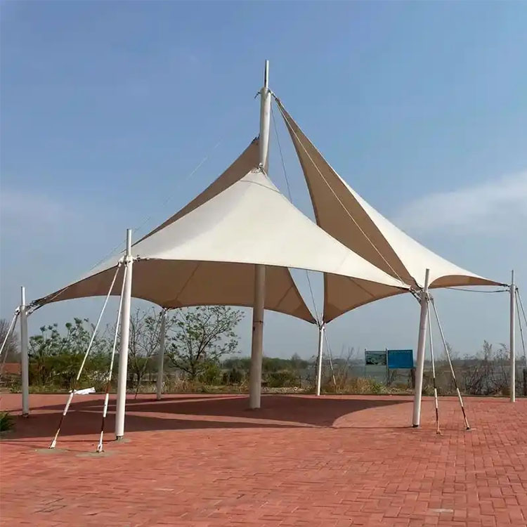 叶县膜结构景观棚