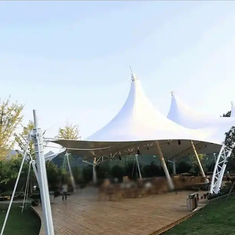 叶县膜结构景观棚