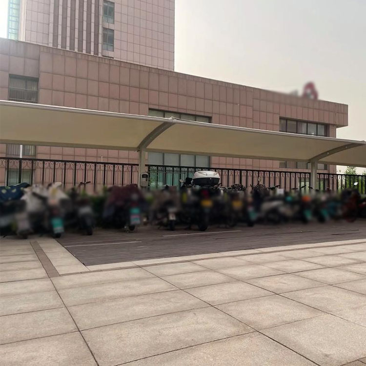 叶县膜结构电动车棚